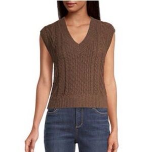 a.n.a sweater vest & matching sweater skirt